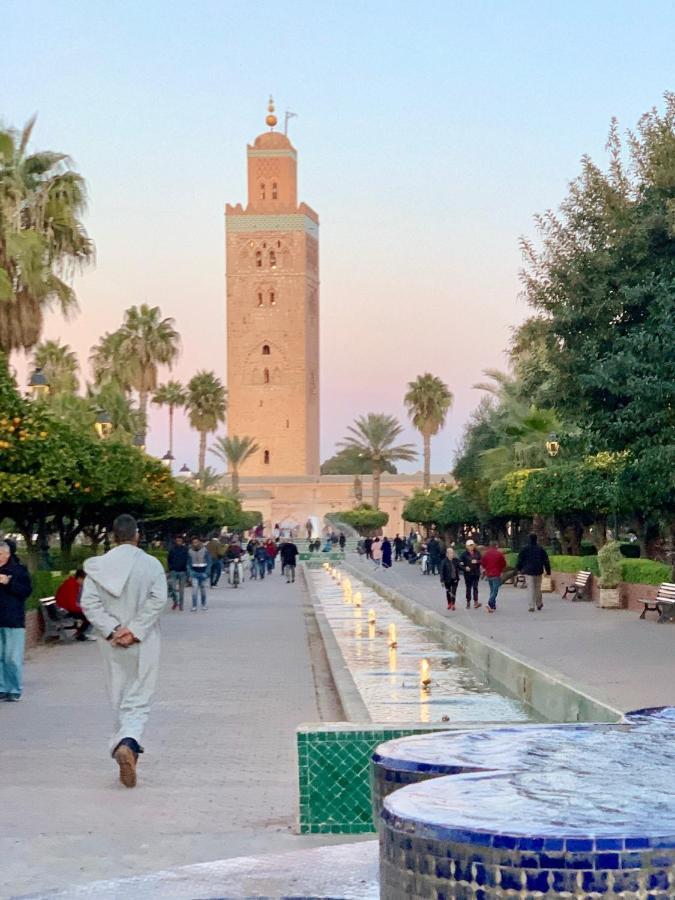 Riad Le Nid Bleu Chambres d'hôtes Marrakech Marraquexe Exterior foto