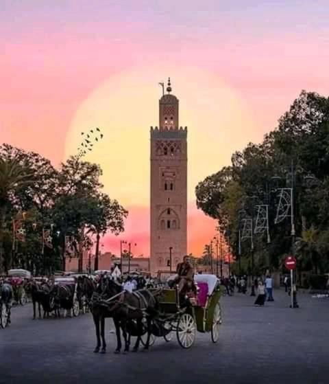Riad Le Nid Bleu Chambres d'hôtes Marrakech Marraquexe Exterior foto